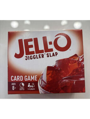 Jell-O Jiggler Slap Card Game CIB Sealed 2018 Big G Creative Family Party
